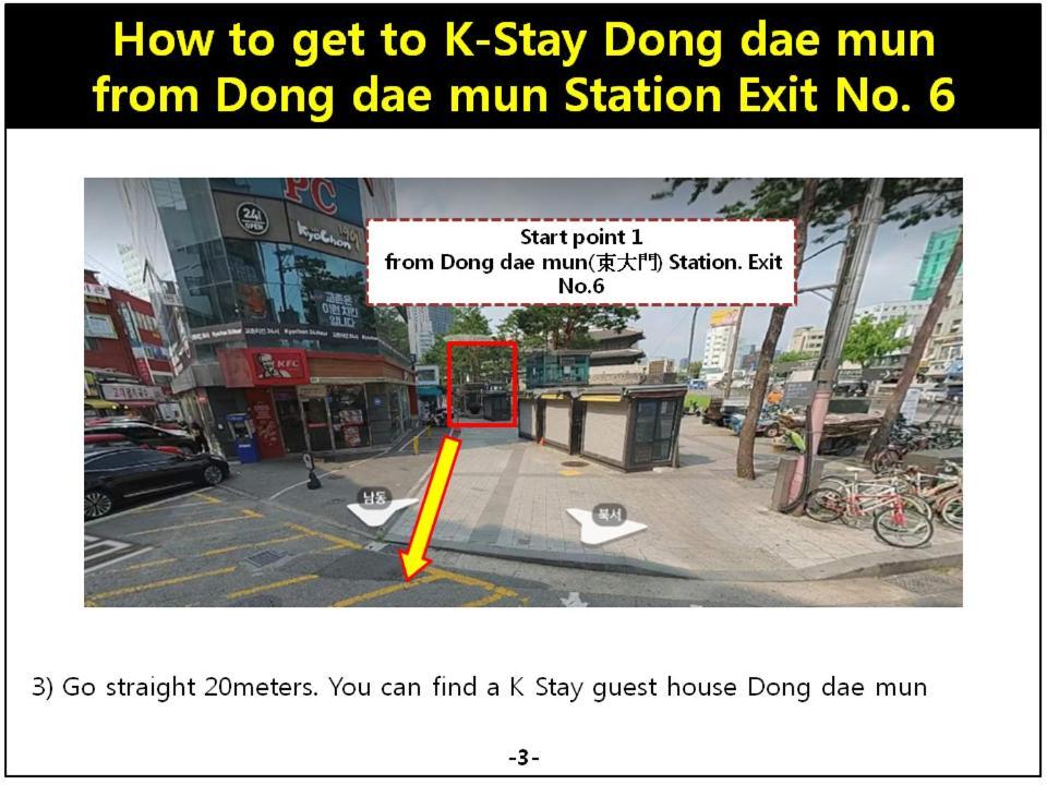 K-Stay Guesthouse Dongdaemun Seoul Eksteriør billede