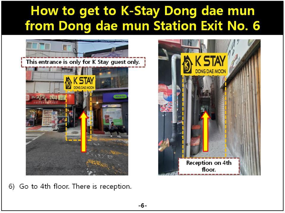 K-Stay Guesthouse Dongdaemun Seoul Eksteriør billede