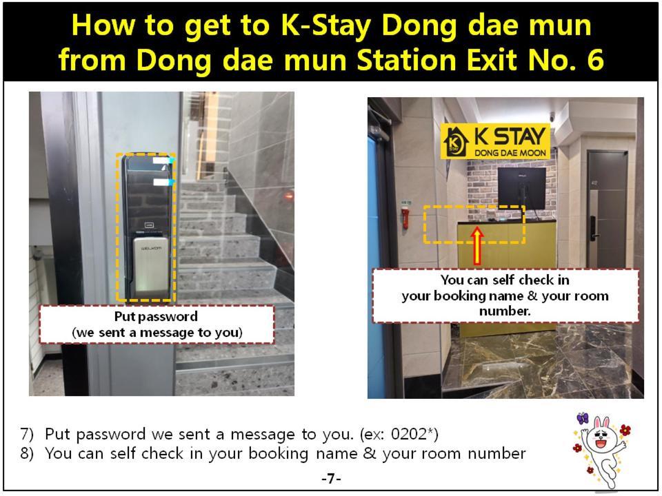 K-Stay Guesthouse Dongdaemun Seoul Eksteriør billede